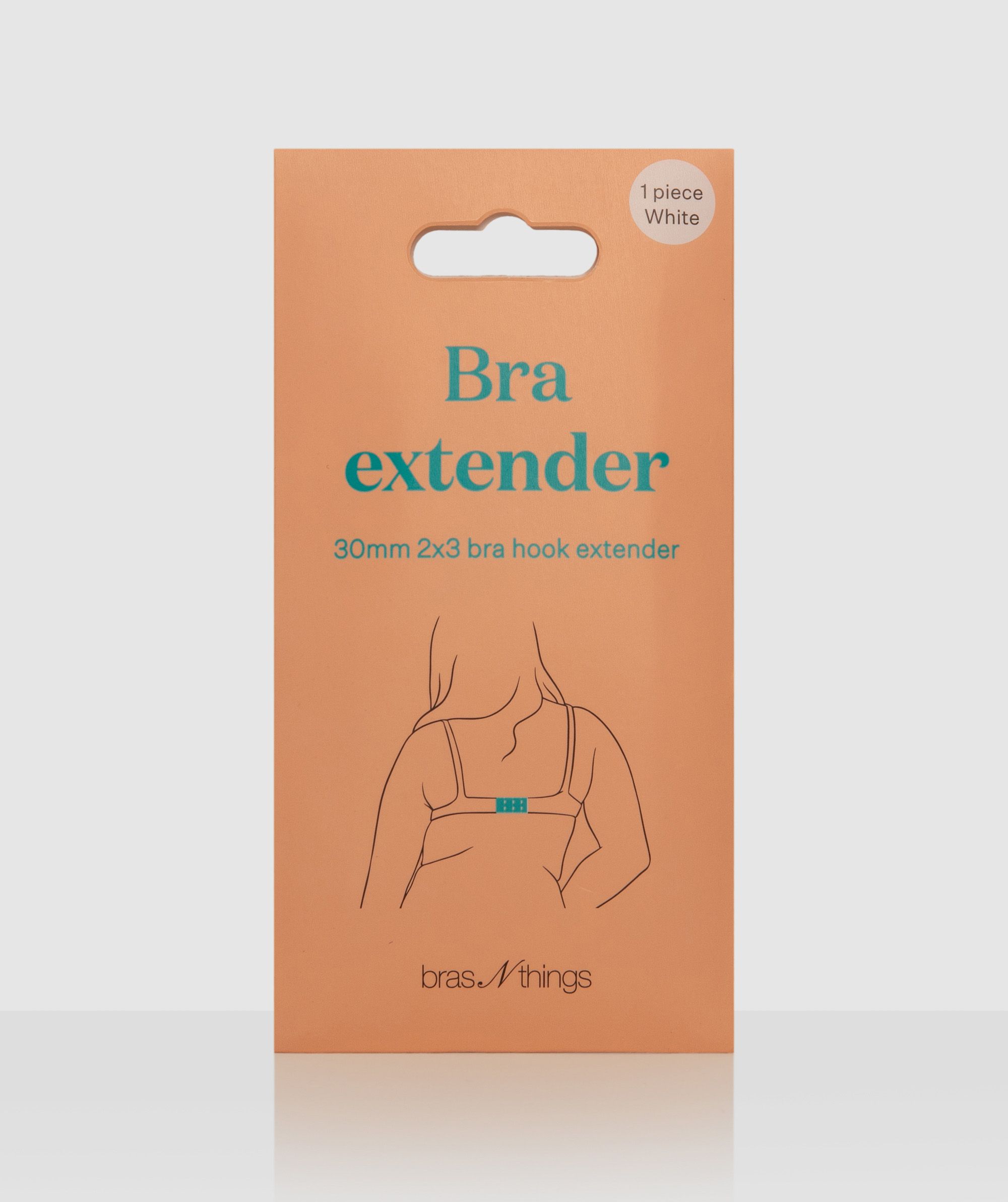 Bra Extender 2 X 3 Hook - Black