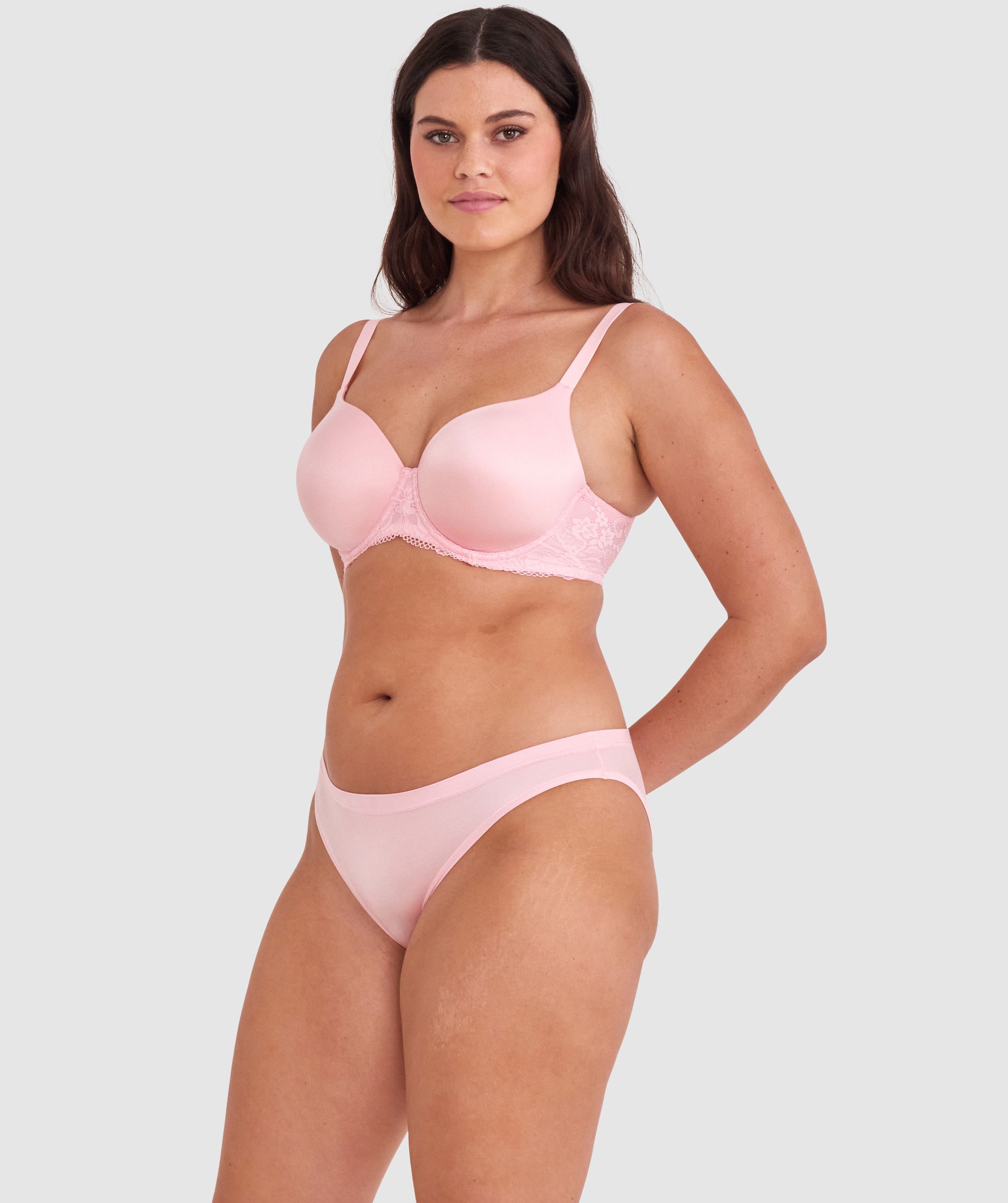 Body Bliss Shortie - Pale Pink
