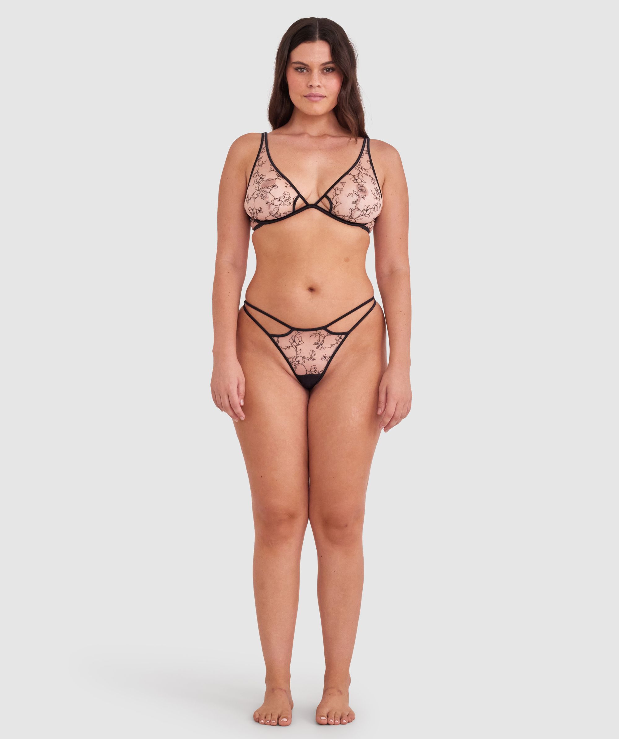 Body Bliss Shortie - Pale Pink