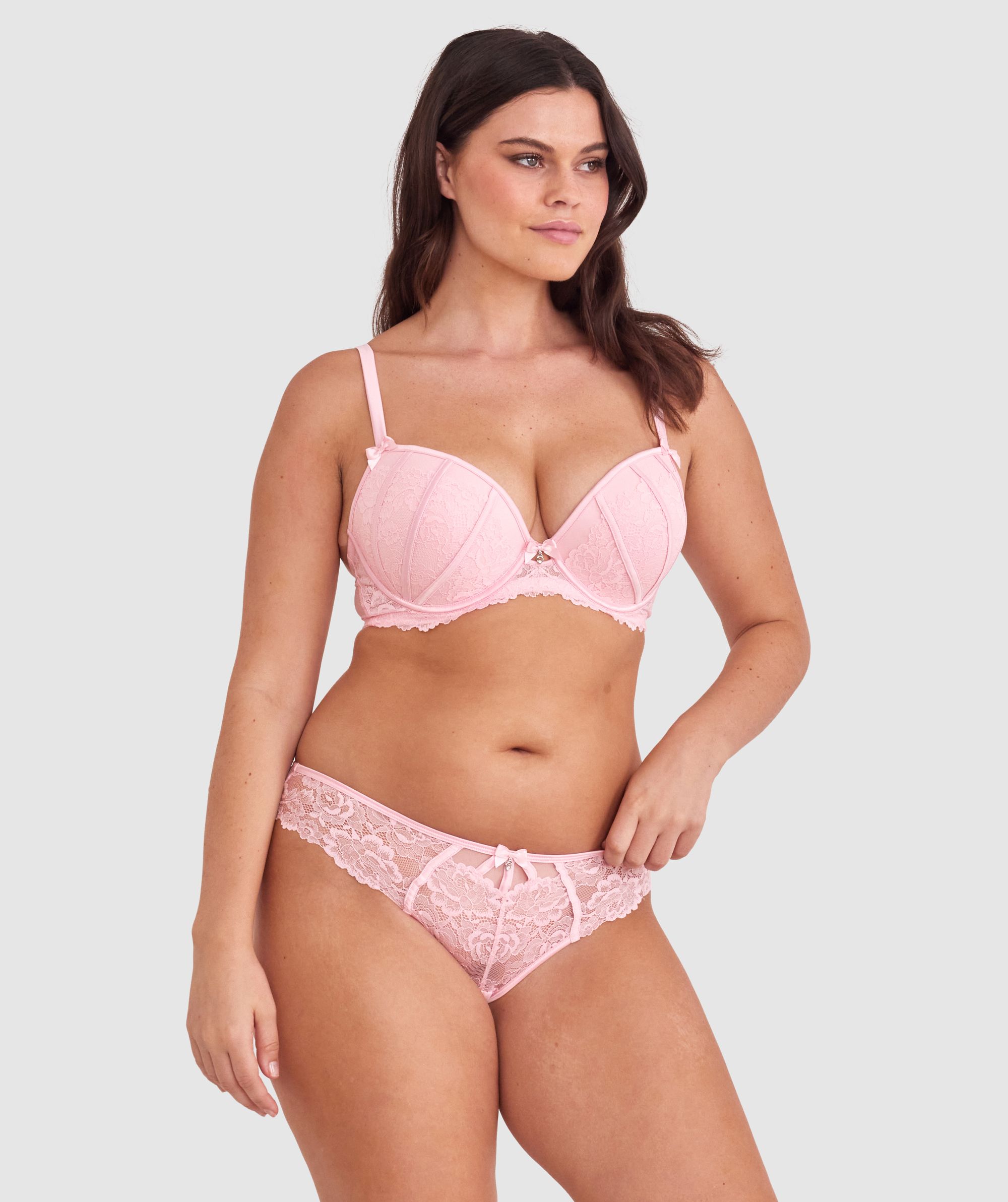 Body Bliss Shortie - Pale Pink