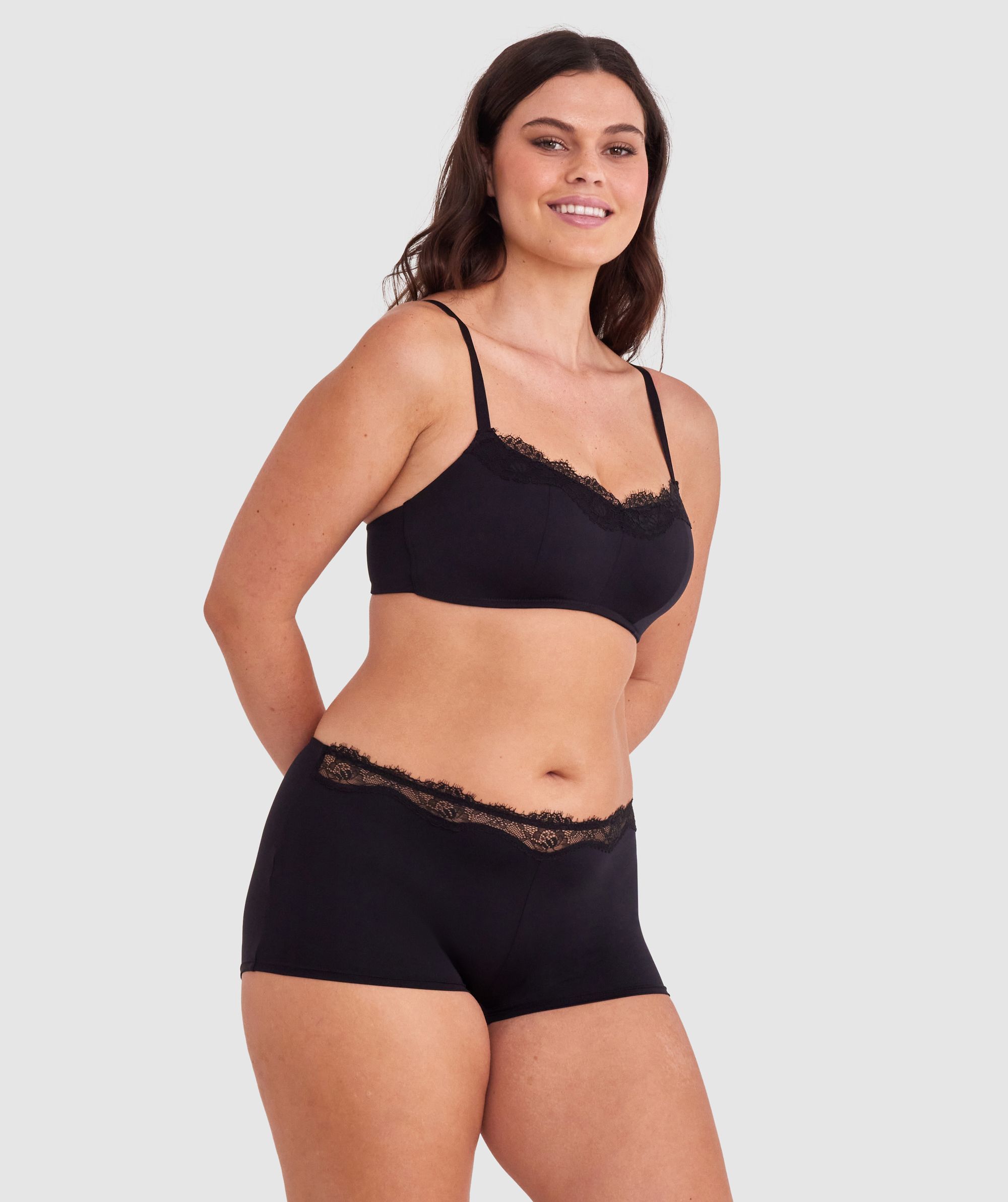 Body Bliss Shortie - Pale Pink