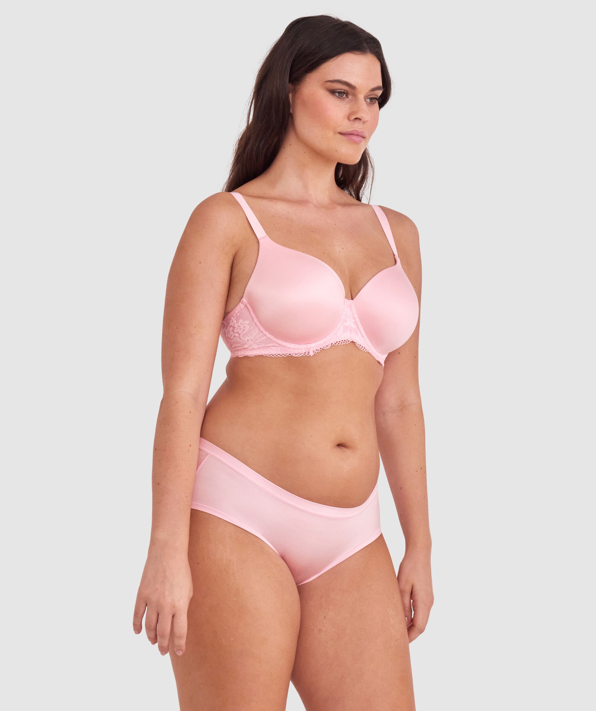 Body Bliss Shortie - Pale Pink