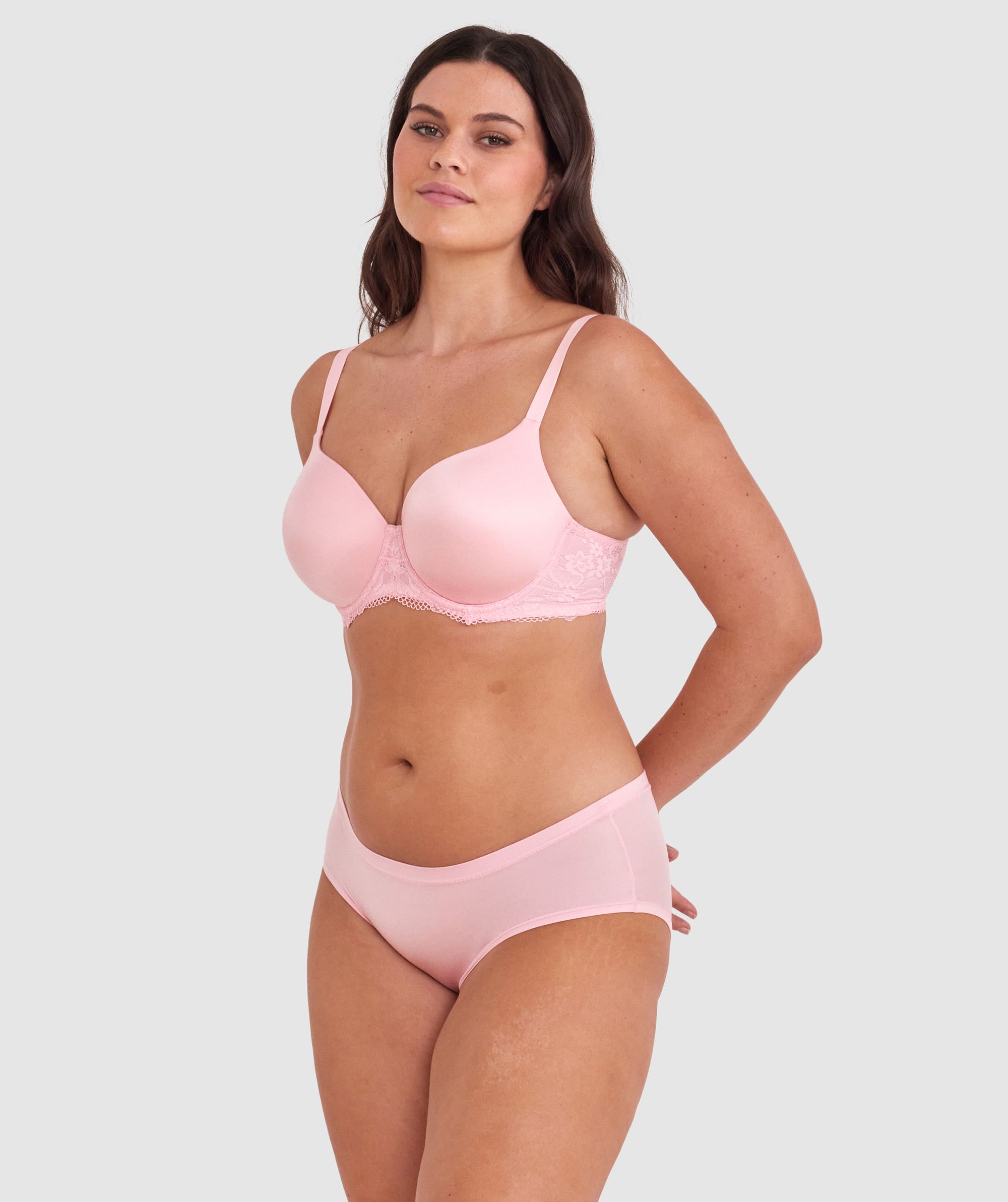 Body Bliss Shortie - Pale Pink