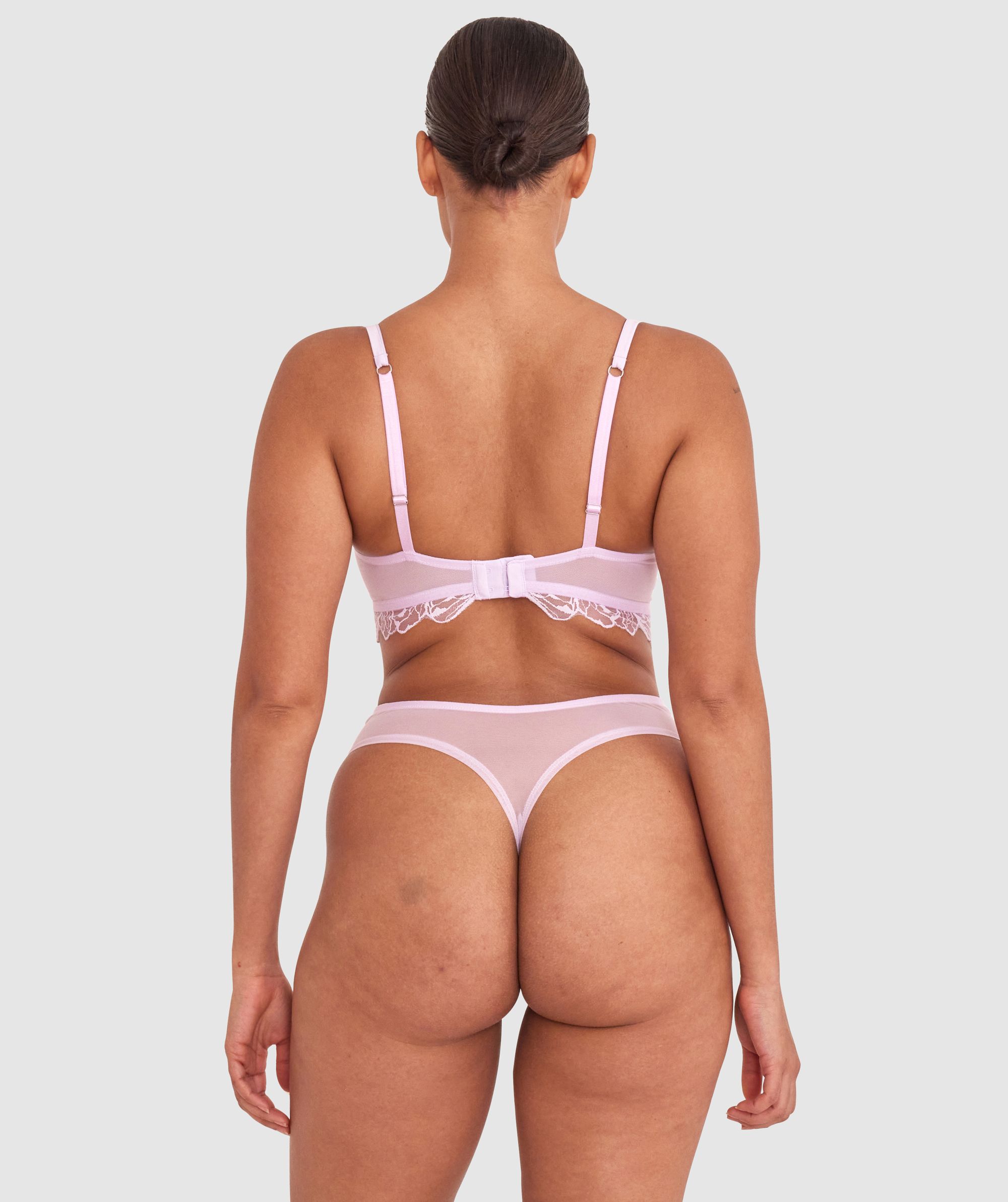 Leora Underwire Bodysuit - Lilac
