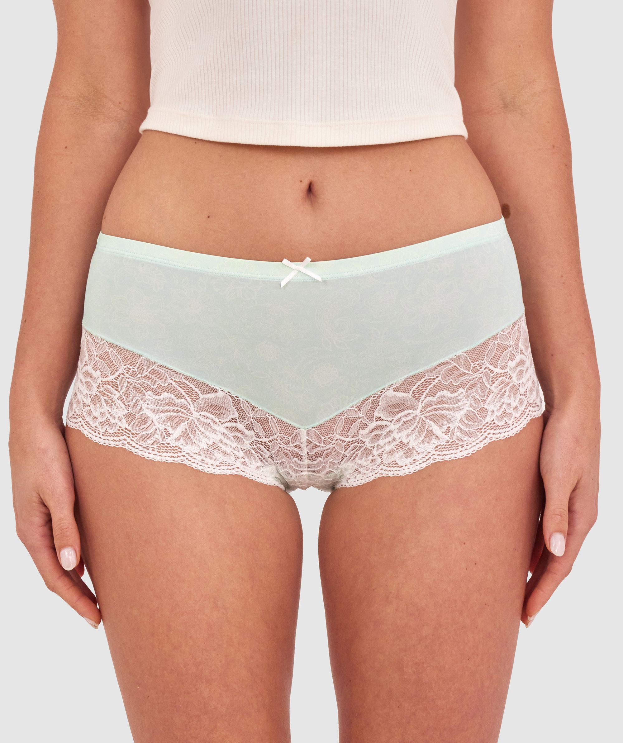 Faith Full Brief-Print Paisley